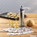 Decdeal 25Pcs Aluminium Alloy Press Machine Biscuit Making Pump Multi Pattern Cookie Biscuits Maker Cookies Mold Extruder Kitchen Cake Decorating 20 Moulds+ 4 Nozzles - B07BK217F6